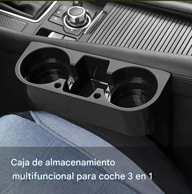 Porta Vasos Organizador Universal Para Asiento Auto 3 En 1