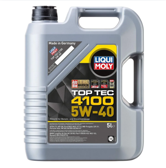 5w 40 TOP TEC 4100 LIQUI MOLY