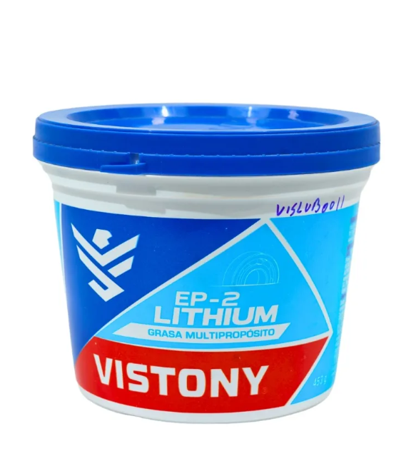 Grasa Multipropósito Ep-2 Lithium Azul 453 G Vistony