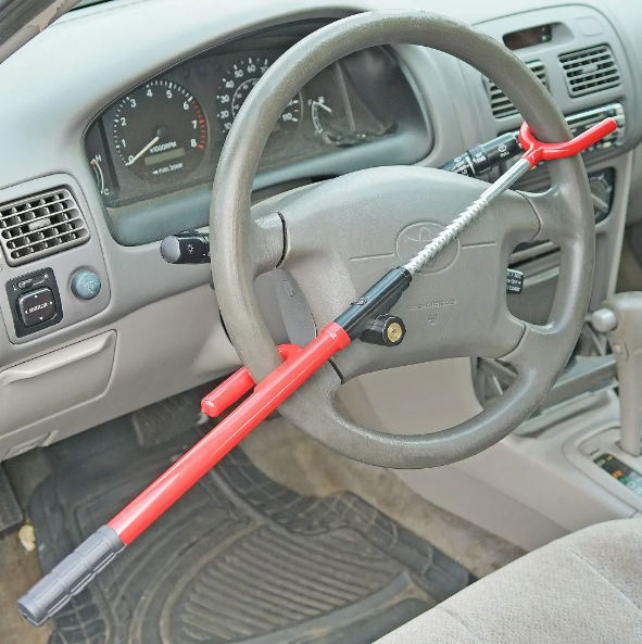 Seguro para Timón de Auto