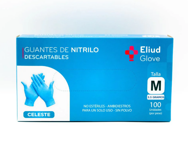 Guantes de Nitrilo 3.5gr - Eliud Glove