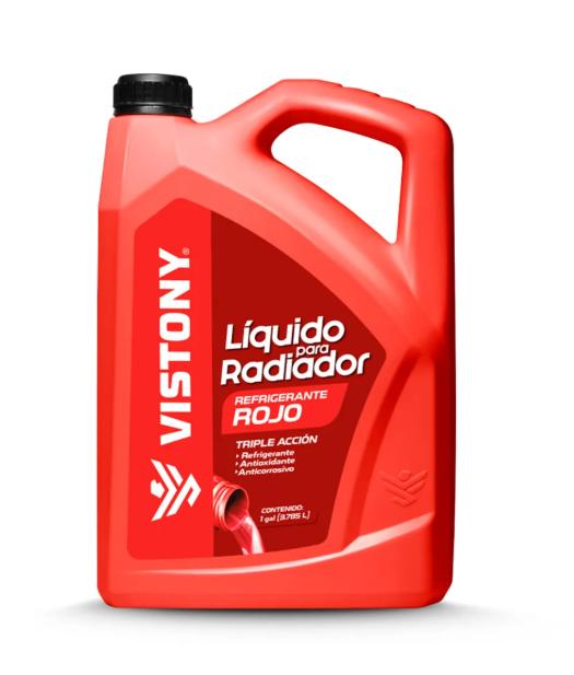 VISTONY | Líquido Radiador Rojo 1 gl