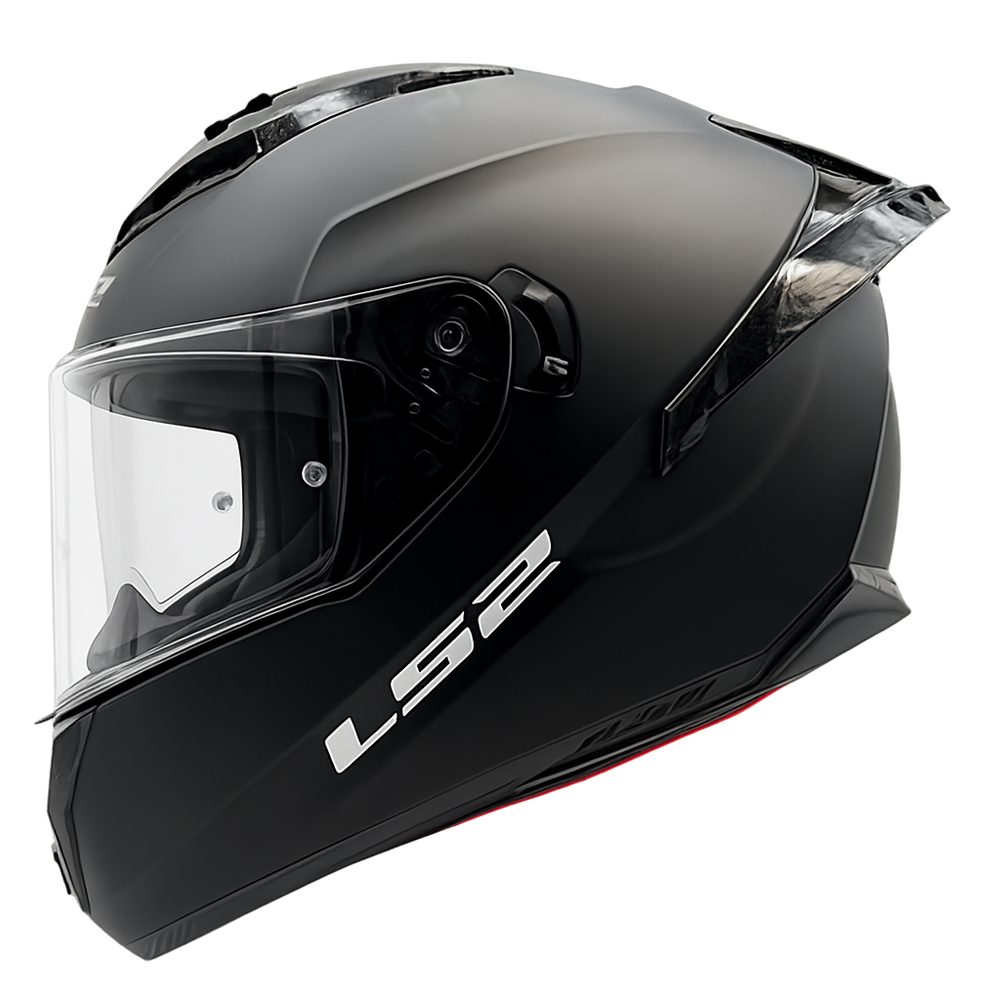 CASCO LS2 FF806 FUSION NEGRO MATE / VISOR TRANSPARENTE