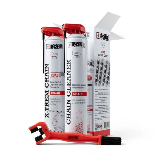 KIT DESENGRASANTE + LUBRICANTE + CEPILLO IPONE